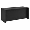Biurko czarne 140x60x75 cm z płyty laminowanej